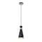 Z-Lite Soriano 1 Light Mini Pendant, Matte Black 728MP-MB-BN - alternate 7